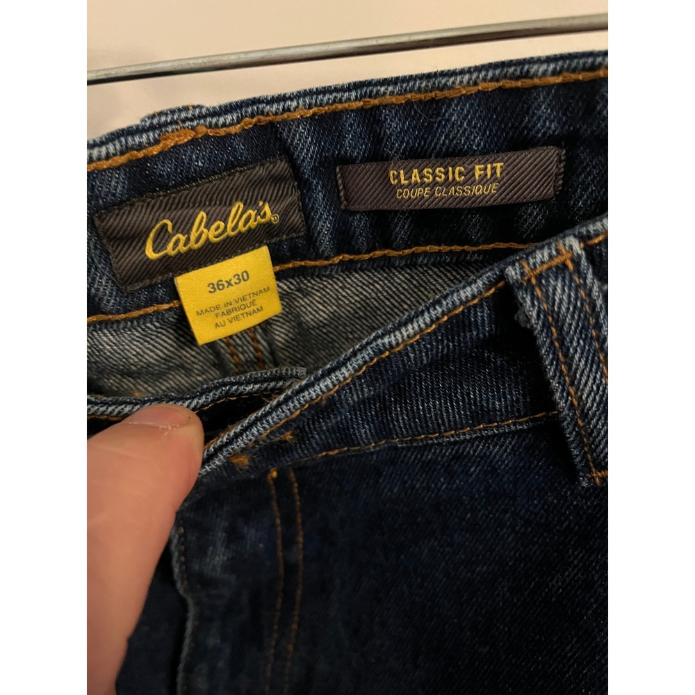 Cabelas Mens Classic Fit Upland Hunting Jeans - Picture 4 of 4